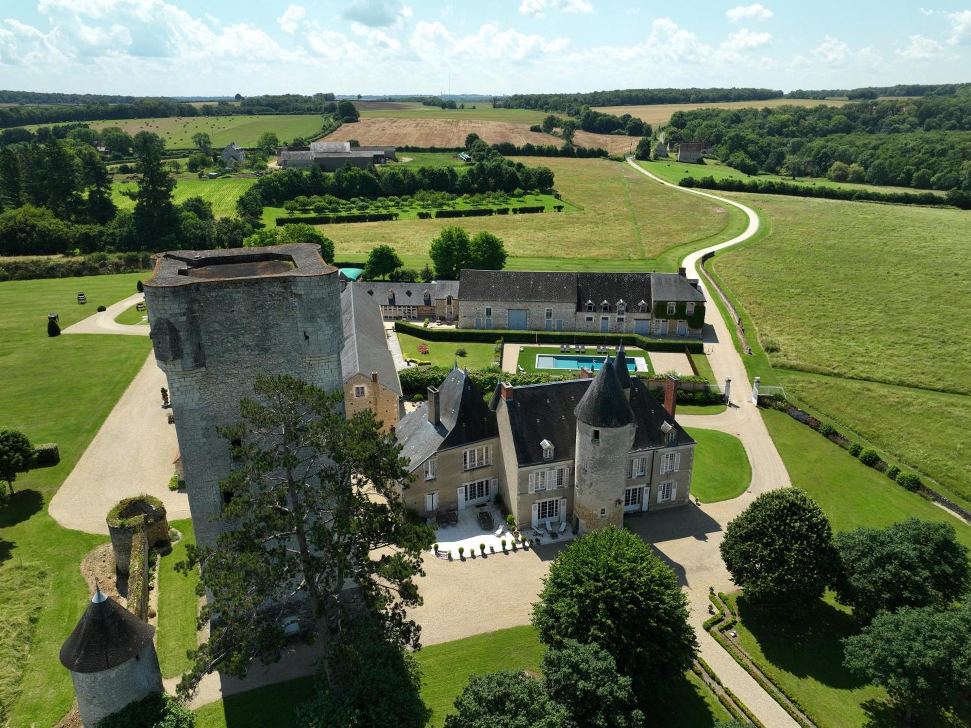 Chateau De Mazieres Tendu Eksteriør bilde