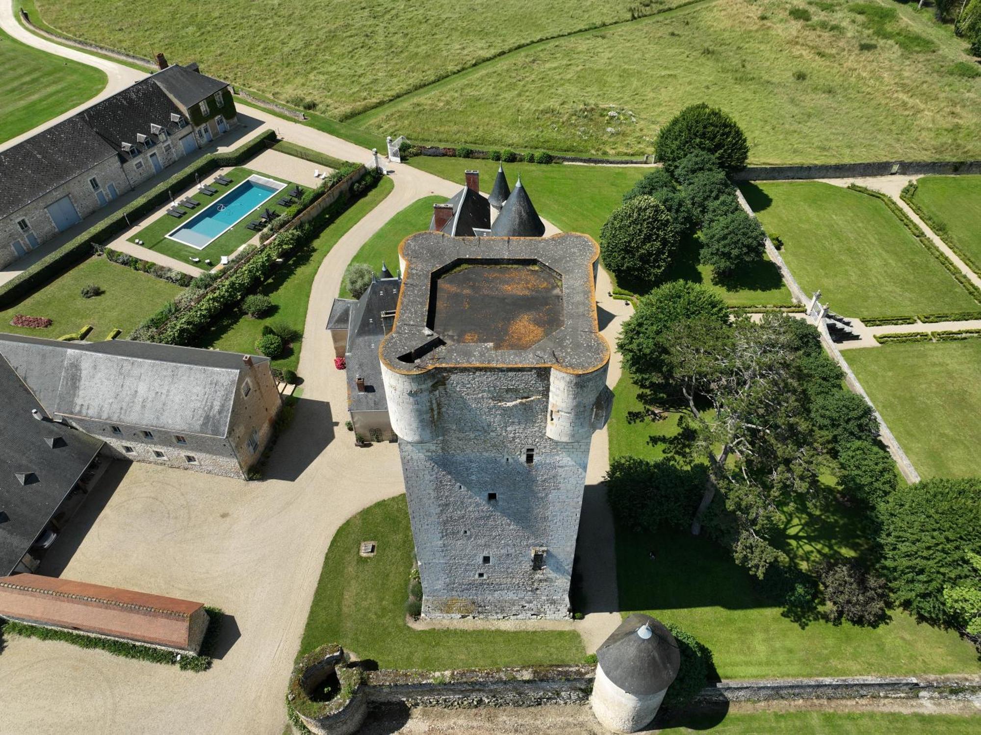 Chateau De Mazieres Tendu Eksteriør bilde